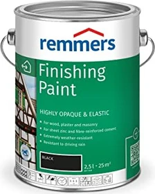 Remmers Deckfarbe schwarz, 2.5l