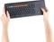 GeneralKeys TV-Funktastatur mit Touchpad, schwarz, USB, DE Vorschaubild