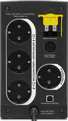 APC Back-UPS, 700VA, USB