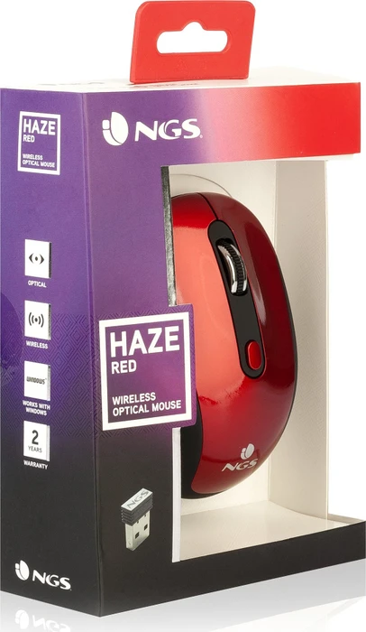 NGS Haze Wireless Mouse rot, USB