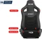 Next Level Racing ERS4 Elite Liegesitz, PU Leather & Suede Edition, schwarz Vorschaubild