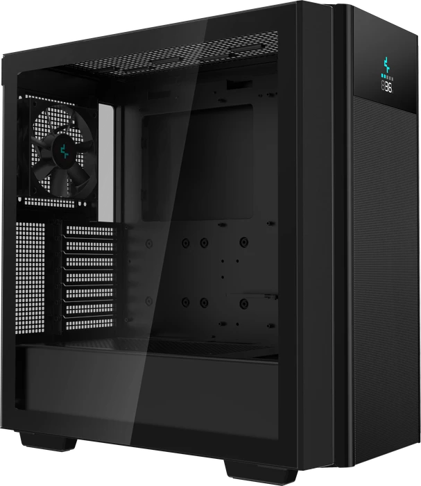 DeepCool CH510 Mesh Digital, schwarz, Glasfenster
