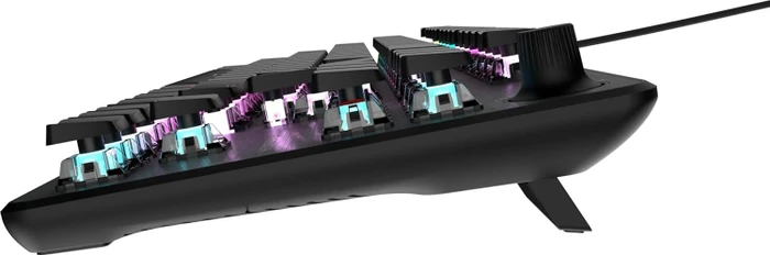 Turtle Beach Vulcan II TKL, schwarz, LEDs RGB, TITAN Mechanical Linear, USB, DE