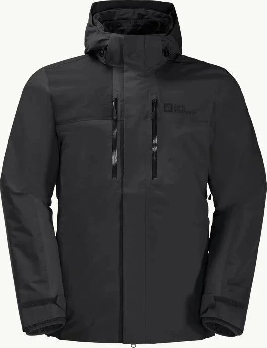 Jack Wolfskin Jasper 3in1 Funktionsjacke schwarz (Herren)