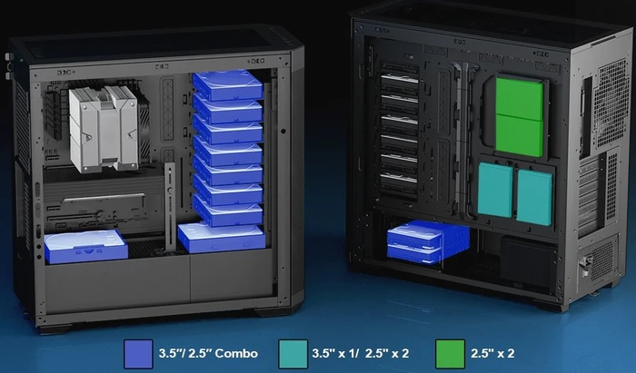 SilverStone Seta H2, schwarz, Glasfenster