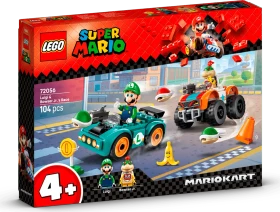 LEGO Super Mario - Mario Kart - Luigis & Bowser Jr.s Rennen