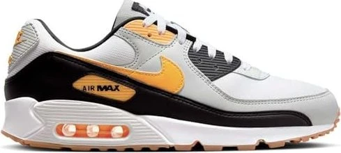 Nike Air Max 90 white/photon dust/black/laser orange (Herren)