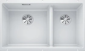 Blanco Subline 430/270-U InFino Unterbau Becken links weiß