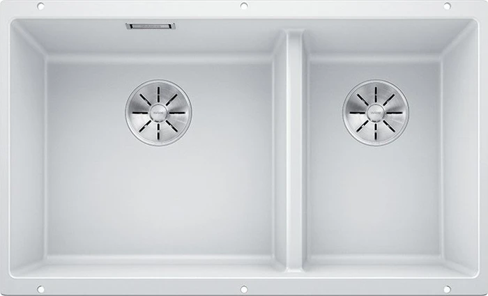 Blanco Subline 430/270-U InFino Unterbau Becken links weiß