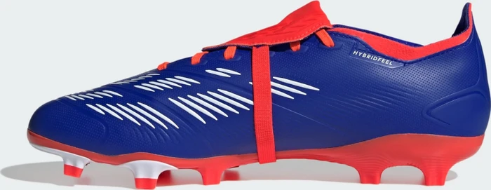 adidas Predator League Fold-Over Tongue FG lucid blue/cloud white/solar red