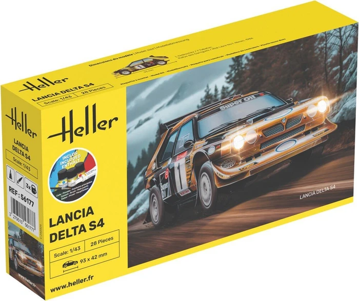 Heller Starter Kit Lancia Delta S4