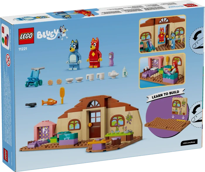 LEGO Bluey - Schule mit Rusty und Bluey