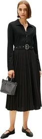 Tommy Hilfiger Interlock Mix Media Polo Kleid schwarz (Damen)
