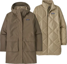 Patagonia Pine Bank 3-in-1 Funktionsmantel marlow brown (Damen)