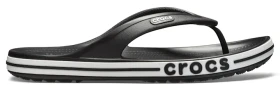 Crocs Bayaband Flip schwarz/weiß