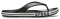 Crocs Bayaband Flip schwarz/weiß Vorschaubild