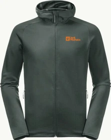 Jack Wolfskin Baiselberg Hoody FZ Jacke black olive (Herren)
