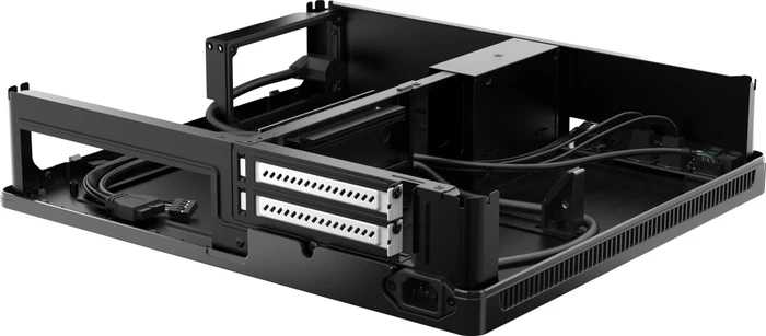 Fractal Design Node 202 + Anode PSU, schwarz, Mini-ITX, 450W SFX
