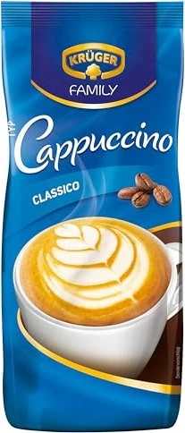 Krüger Family Cappuccino Classico Löskaffee, 500g