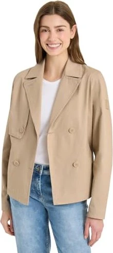 CECIL Trenchcoat in verkürzter Passform Jacke crispy camel (Damen)