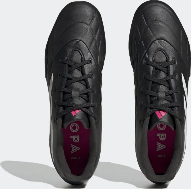 adidas Copa Pure.3 FG core black/zero metalic/team shock pink 2