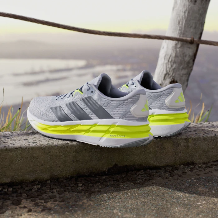 adidas Adistar 4 halo silver/onix/solar slime (Herren)