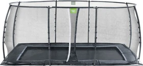 Exit Toys Dynamic mit Sicherheitsnetz 305x519cm Bodentrampolin schwarz