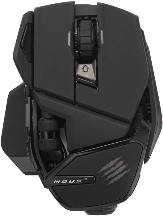 MadCatz M.O.U.S. 9 Wireless Mouse schwarz matt, Bluetooth