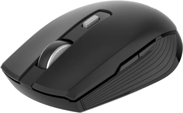 Deltaco Silent Wireless Travel Mouse schwarz, USB/Bluetooth