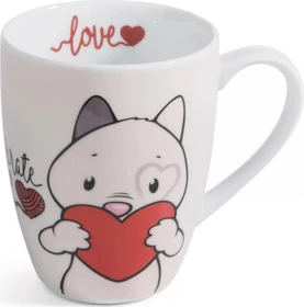 Nici Kaffee-/Teetasse Katze Celebrate Love 310ml