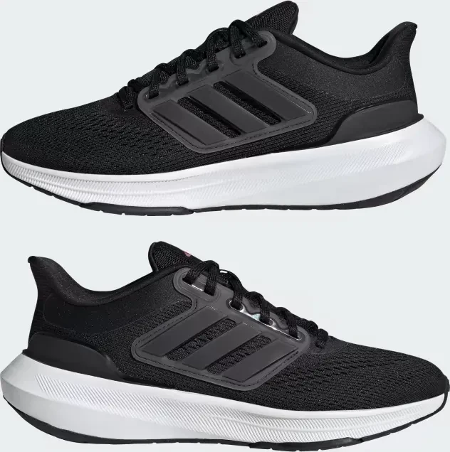 adidas Ultrabounce core black/lucid fuchsia (Damen)