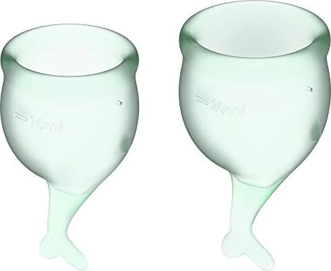 Satisfyer Feel Secure Set 15ml & 20ml hellgrün, 1 Stück