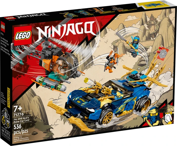 LEGO Ninjago - Jays und Nyas Rennwagen EVO
