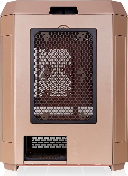 Thermaltake The Tower 600 Gravel Sand, braun, Glasfenster