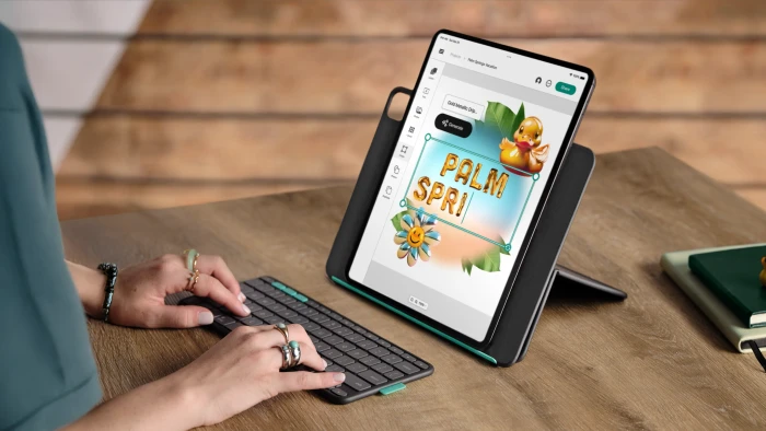 Logitech Flip Folio für iPad Pro 13" (M4/M5) und iPad Air 13" (M2/M3), DE