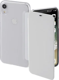 Hama Booklet Clear für Apple iPhone XR weiß