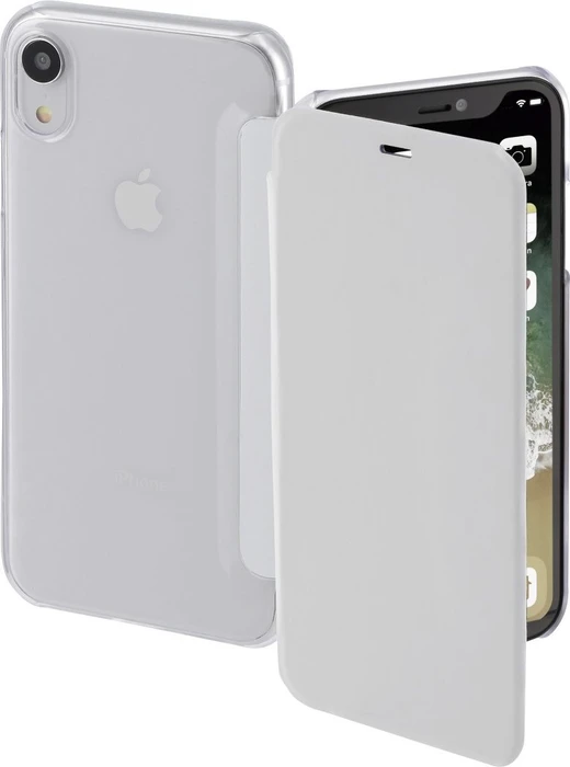 Hama Booklet Clear für Apple iPhone XR weiß