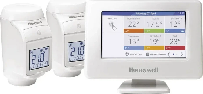 Honeywell evohome Starter Paket mit 2 Thermostaten, Set