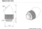 Barrow TWT45-B01 45° Adapter G1/4" auf G1/4" drehbar, weiß Vorschaubild