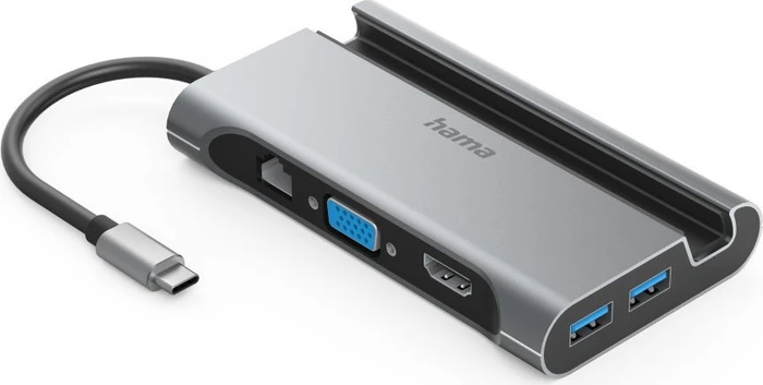 Hama USB-C-Multiport-Adapter, USB-C 3.0 [Stecker]
