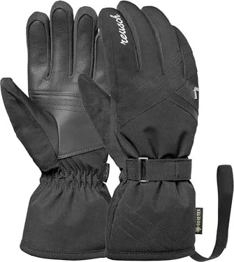 Reusch Alba Gore-Tex Skihandschuhe schwarz/silber (Damen)