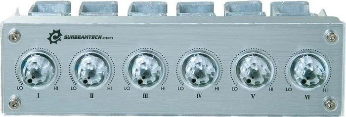 Sunbeam Rheobus-Extreme silber, 5.25" Lüftersteuerung 6-Kanal