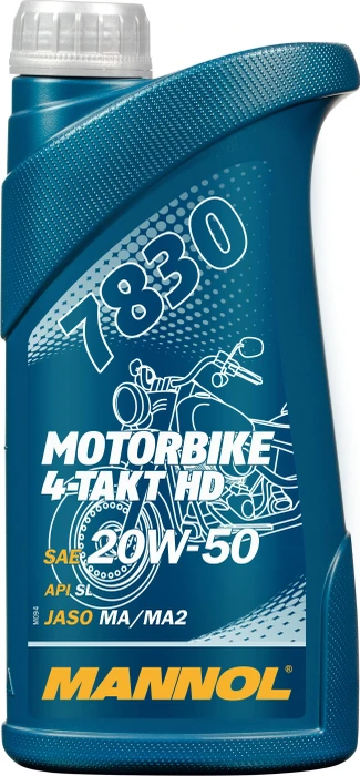 Mannol Motorbike 4-Takt HD API SL 20W-50 1l