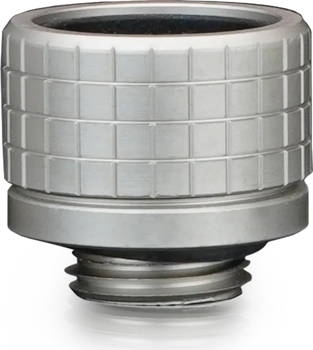 Thermal Grizzly DeltaMate Fitting HT16, G1/4" auf 16mm, Rohranschluss, matt nickel