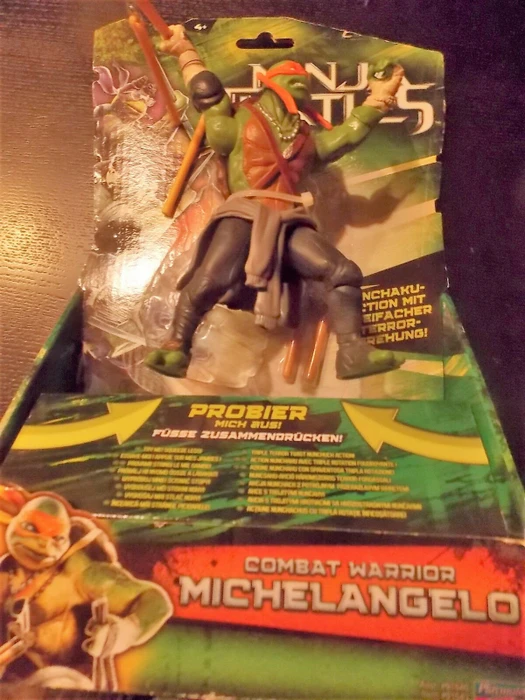 Nickelodeon Teenage Mutant Ninja Turtles - The Movie Figur - Michelangelo 15cm