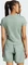 adidas Essentials Slim T-Shirt kurzarm silver green (Damen) Vorschaubild