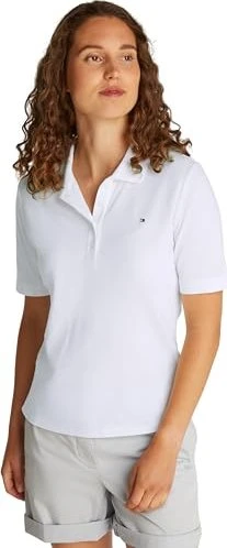 Tommy Hilfiger 1985 Poloshirt kurzarm ecru (Damen)