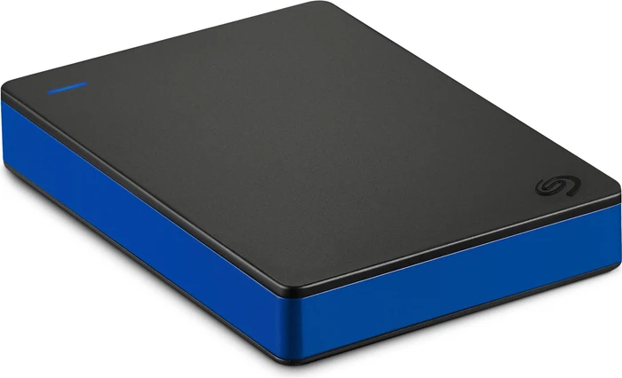 Seagate Game Drive for PlayStation, schwarz/blau, 4TB, USB 3.0 Micro-B