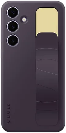 Samsung Silicone Grip Case für Galaxy S24+ dark violet