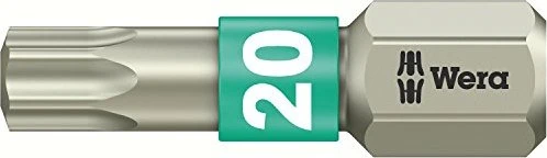 Wera 3867/1 TS SB Torx Bit 1/4", T20x25mm, 1 Stück